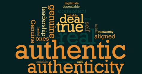 does authentic mean real.